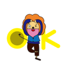 Bearded lion（個別スタンプ：27）