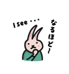 わりとへんなうさぎさん（個別スタンプ：2）