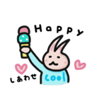 わりとへんなうさぎさん（個別スタンプ：32）