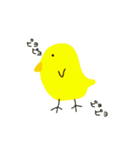 ひよこのキモチ（個別スタンプ：1）