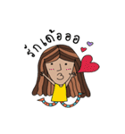 Weird girl（個別スタンプ：5）