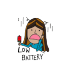 Weird girl（個別スタンプ：13）