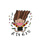 Weird girl（個別スタンプ：21）