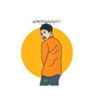 Mahasiswa Orange（個別スタンプ：17）