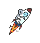 生活！宇宙人！（個別スタンプ：38）