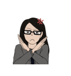 Gloomy Girl Bai（個別スタンプ：4）