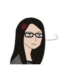 Gloomy Girl Bai（個別スタンプ：5）