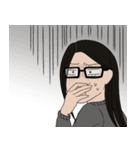 Gloomy Girl Bai（個別スタンプ：9）