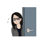 Gloomy Girl Bai（個別スタンプ：16）