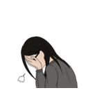 Gloomy Girl Bai（個別スタンプ：18）