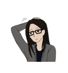 Gloomy Girl Bai（個別スタンプ：24）