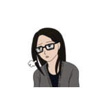 Gloomy Girl Bai（個別スタンプ：27）