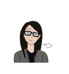 Gloomy Girl Bai（個別スタンプ：29）