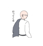 つるりん眼鏡さんの日常（個別スタンプ：37）