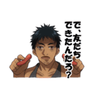 短髪男子's（個別スタンプ：24）