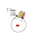 Miki rabbit and Friends（個別スタンプ：22）