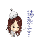 熊本弁かわいいキャバ嬢（個別スタンプ：14）
