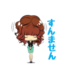 熊本弁かわいいキャバ嬢（個別スタンプ：17）
