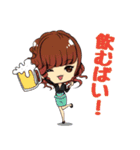 熊本弁かわいいキャバ嬢（個別スタンプ：32）