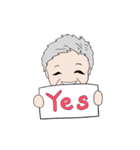 おばあちゃんの日常スタンプ（個別スタンプ：4）