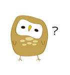ふくろうの日常スタンプ（個別スタンプ：9）