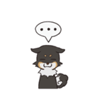 黒柴のマロ（個別スタンプ：5）