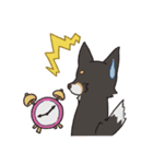 黒柴のマロ（個別スタンプ：17）