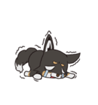 黒柴のマロ（個別スタンプ：28）
