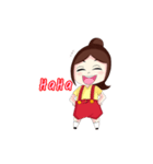 Little Girl Pook-Pik ＆ Kuma Bufbie（個別スタンプ：7）