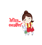 Little Girl Pook-Pik ＆ Kuma Bufbie（個別スタンプ：10）