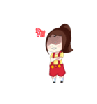 Little Girl Pook-Pik ＆ Kuma Bufbie（個別スタンプ：14）