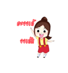 Little Girl Pook-Pik ＆ Kuma Bufbie（個別スタンプ：17）