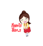 Little Girl Pook-Pik ＆ Kuma Bufbie（個別スタンプ：25）