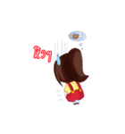 Little Girl Pook-Pik ＆ Kuma Bufbie（個別スタンプ：28）