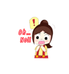 Little Girl Pook-Pik ＆ Kuma Bufbie（個別スタンプ：30）