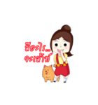 Little Girl Pook-Pik ＆ Kuma Bufbie（個別スタンプ：32）