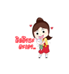 Little Girl Pook-Pik ＆ Kuma Bufbie（個別スタンプ：38）