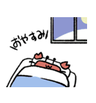 蟹時々エビ（個別スタンプ：4）