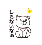 白柴犬・ホクトの日常会話（個別スタンプ：10）