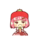 いちごパフェちゃんスタンプ（個別スタンプ：1）