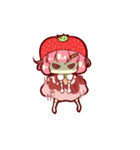 いちごパフェちゃんスタンプ（個別スタンプ：4）