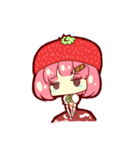 いちごパフェちゃんスタンプ（個別スタンプ：5）