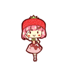 いちごパフェちゃんスタンプ（個別スタンプ：6）