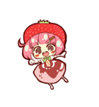いちごパフェちゃんスタンプ（個別スタンプ：9）