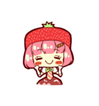 いちごパフェちゃんスタンプ（個別スタンプ：10）