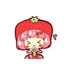 いちごパフェちゃんスタンプ（個別スタンプ：12）
