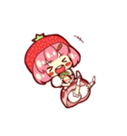 いちごパフェちゃんスタンプ（個別スタンプ：13）