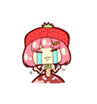 いちごパフェちゃんスタンプ（個別スタンプ：14）