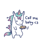 Unicorn Crayon（個別スタンプ：5）