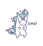 Unicorn Crayon（個別スタンプ：11）